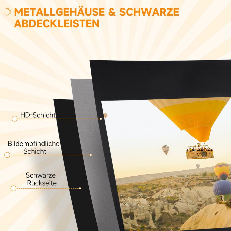 HOMCOM  Beamer Leinwand 