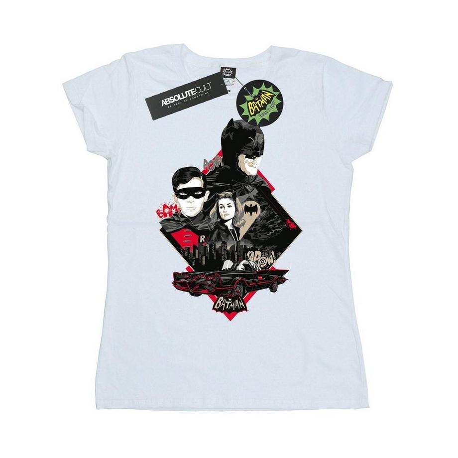 DC COMICS Batman Classic TV Series Diamond T-Shirt  