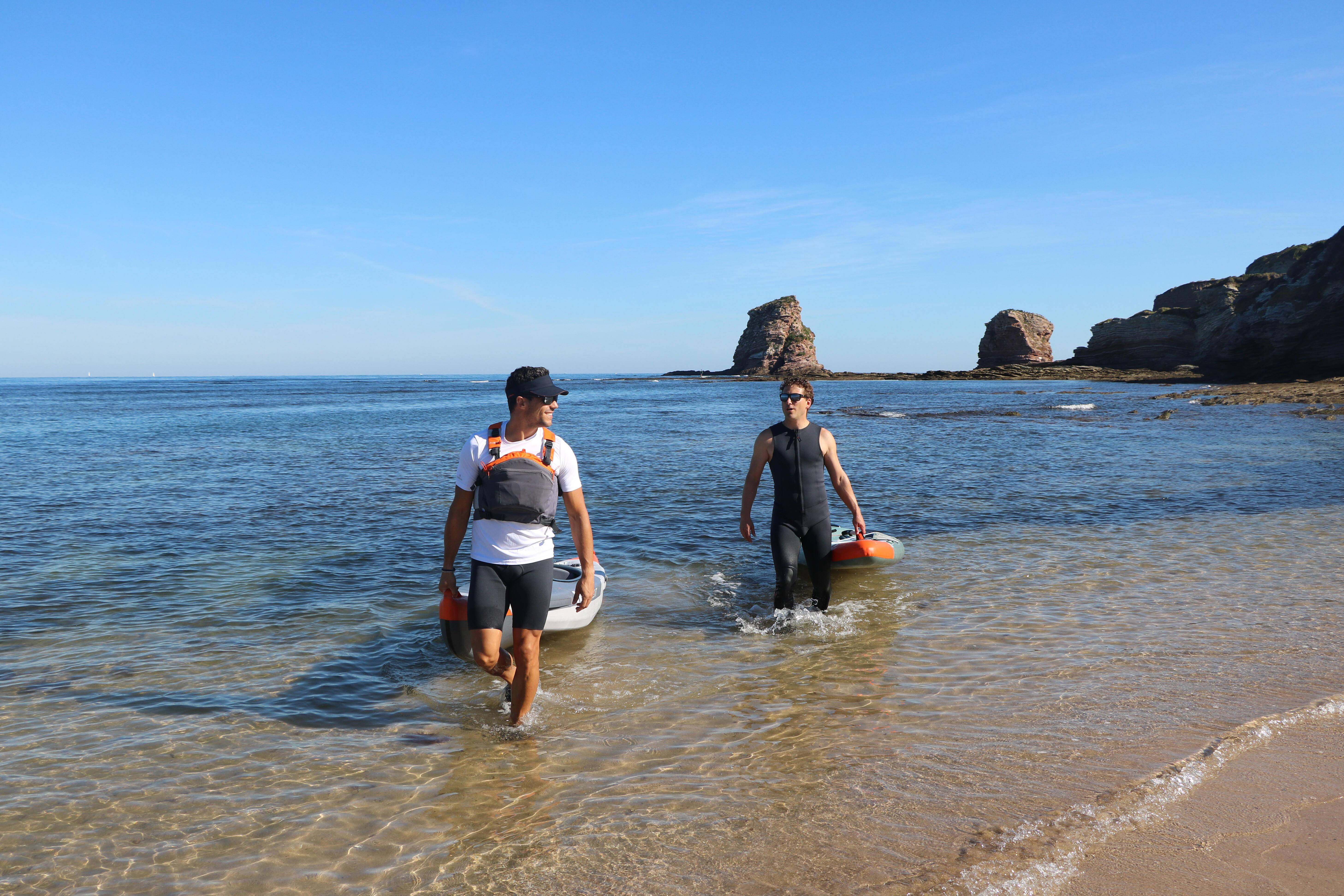 ITIWIT  Muta corta neoprene uomo kayak e stand up paddle neoprene 