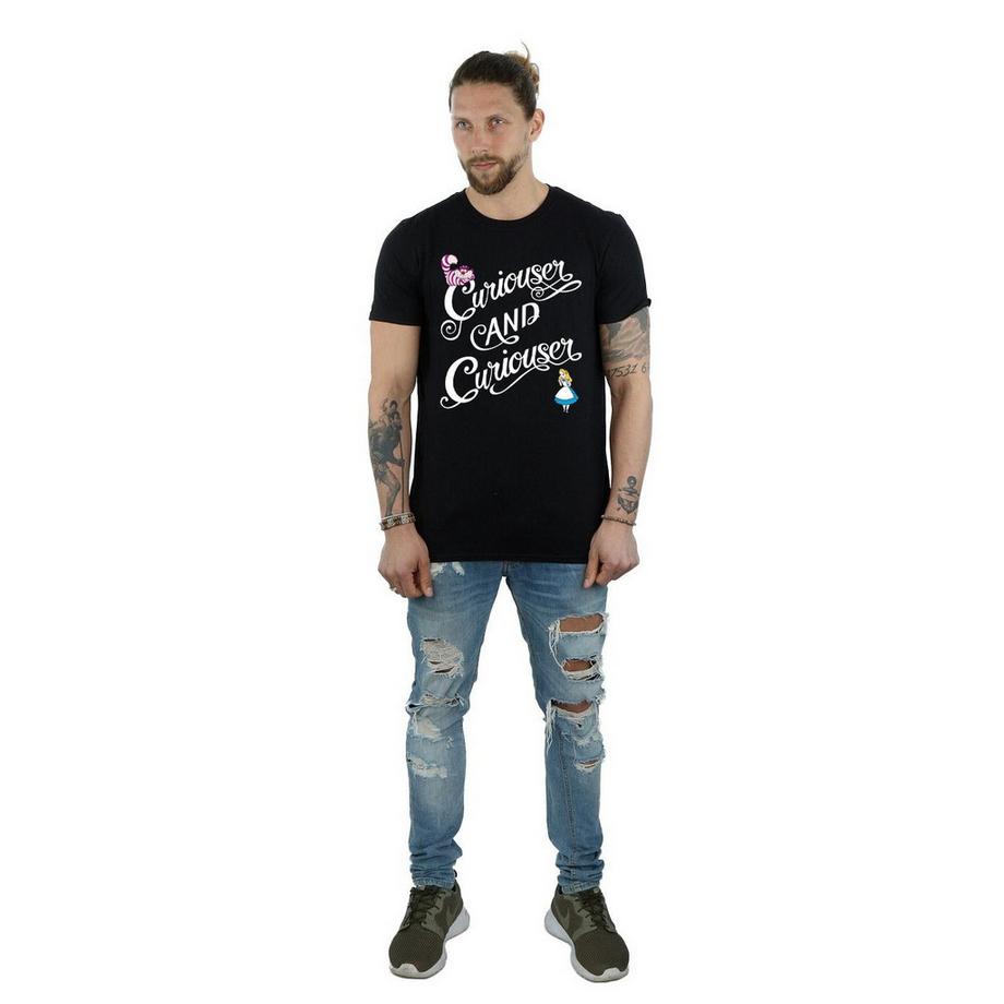 Disney Alice Nel Paese Delle Meraviglie Curiouser T-Shirt  