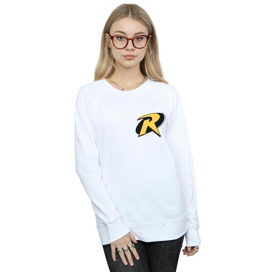 DC COMICS Robin Logo Sweatshirt  