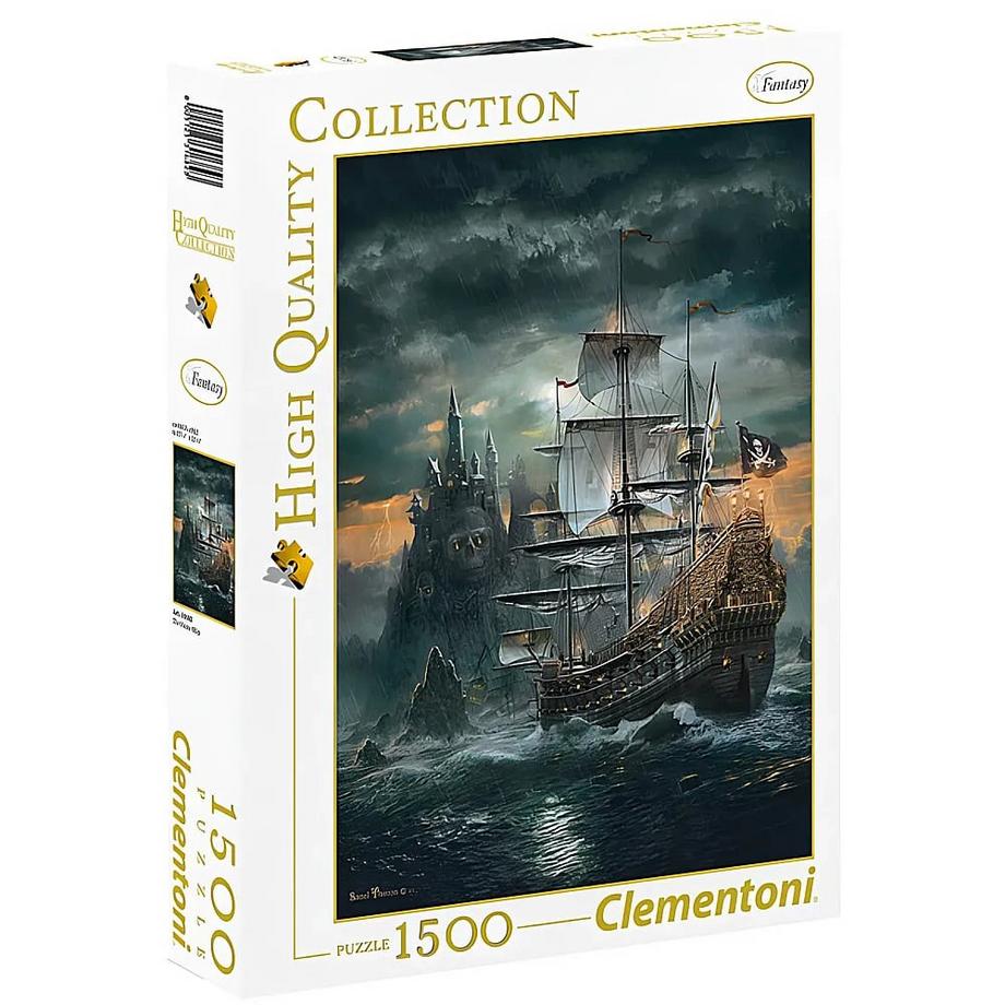 Clementoni  Puzzle Piratenschiff (1500Teile) 