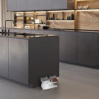 Northix  Stazione di alimentazione per gatti con ciotole 