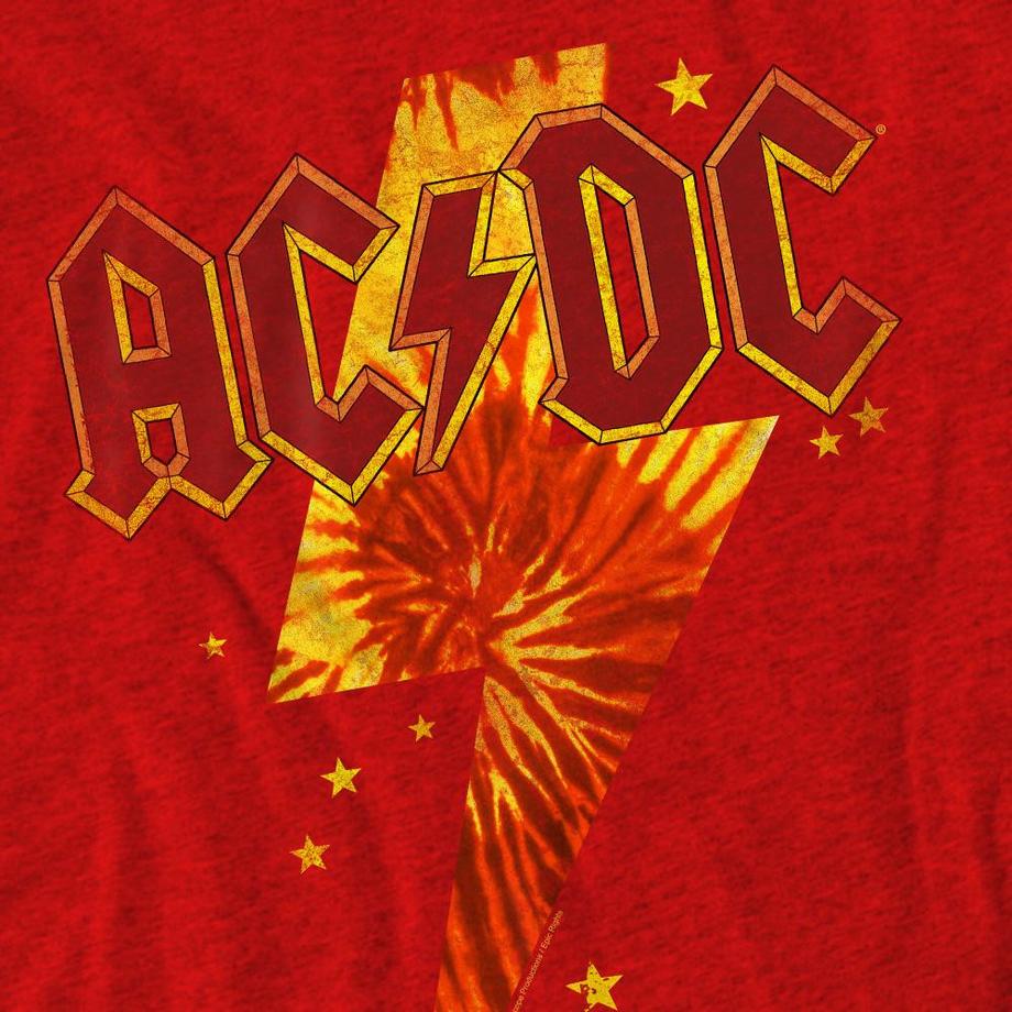 AC/DC ACDC Bedrucktes Kurzarm T-Shirt  