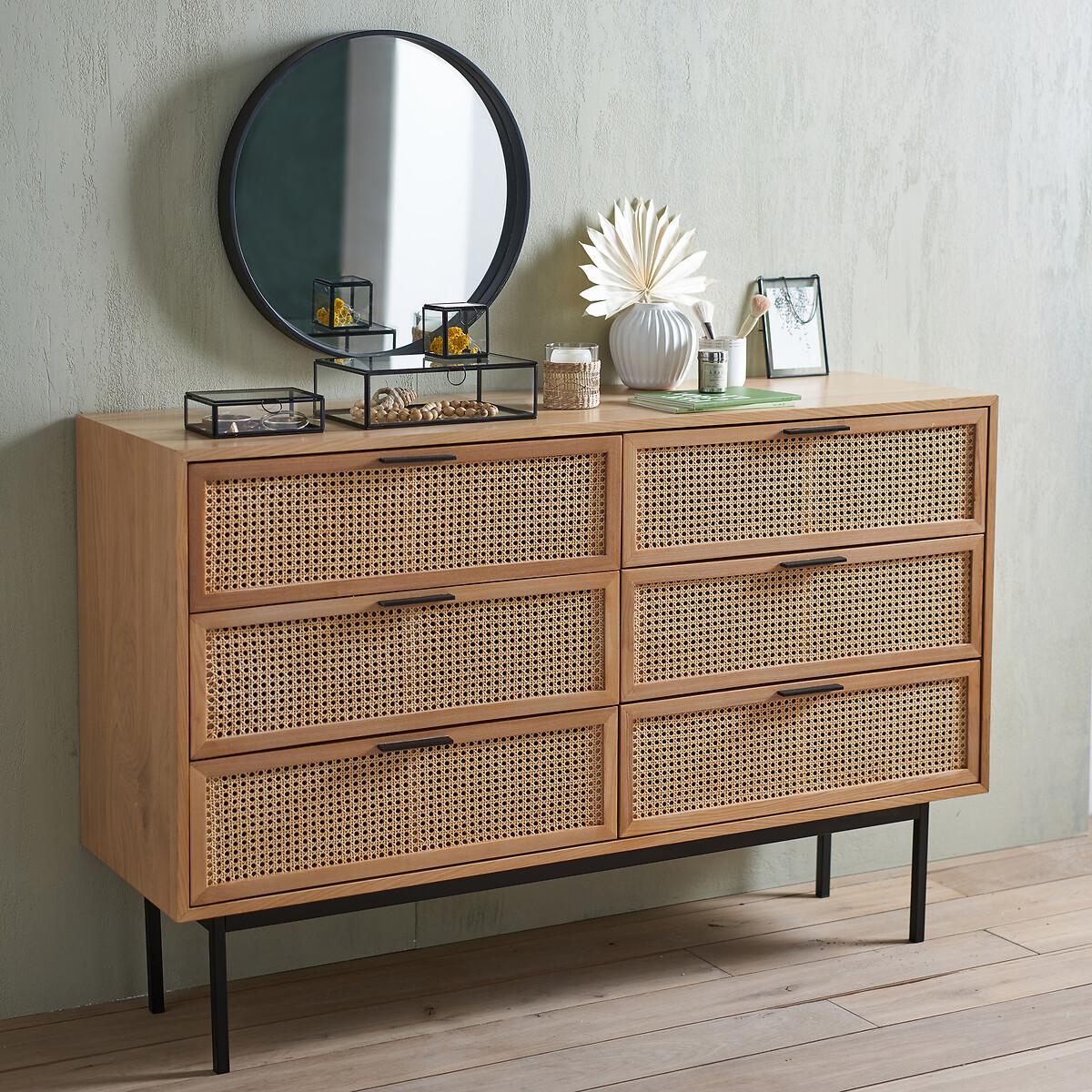 La Redoute Intérieurs Kommode Waska mit 6 Schubladen  