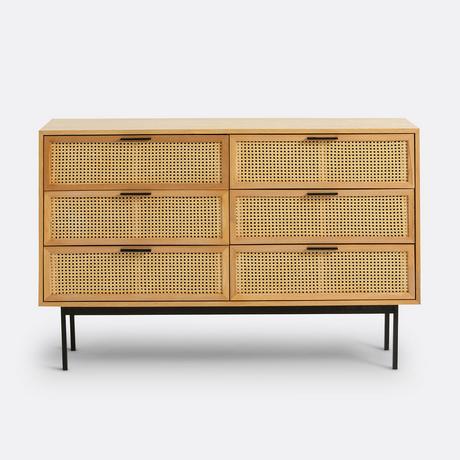 La Redoute Intérieurs Kommode Waska mit 6 Schubladen  