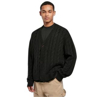 URBAN CLASSICS Boxy Zopfmuster Strickjacke  