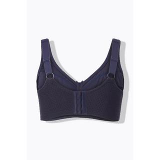 Ulla Popken  Reggiseno sostenitivo modello Kelly senza ferretto e con texture e coppa C-H 