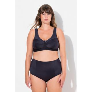 Ulla Popken  Reggiseno sostenitivo modello Kelly senza ferretto e con texture e coppa C-H 