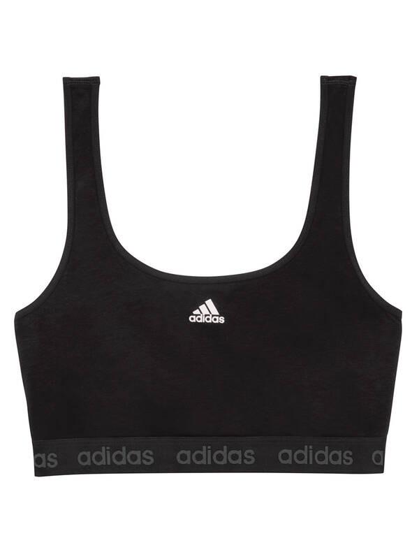adidas Sport Cotton Crop Bra  