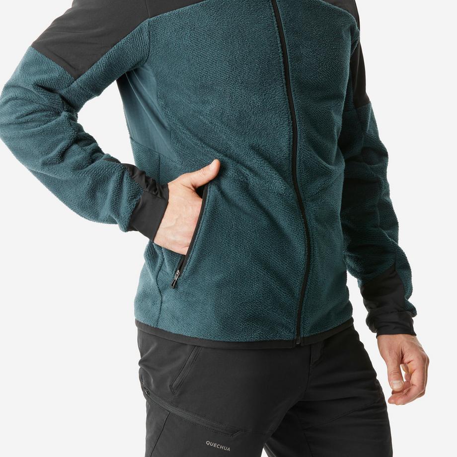 QUECHUA  Pile uomo caldo trekking invernale - MH500 sintetico 