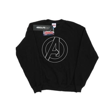 Avenegers Assemble A Logo Outline Sweatshirt