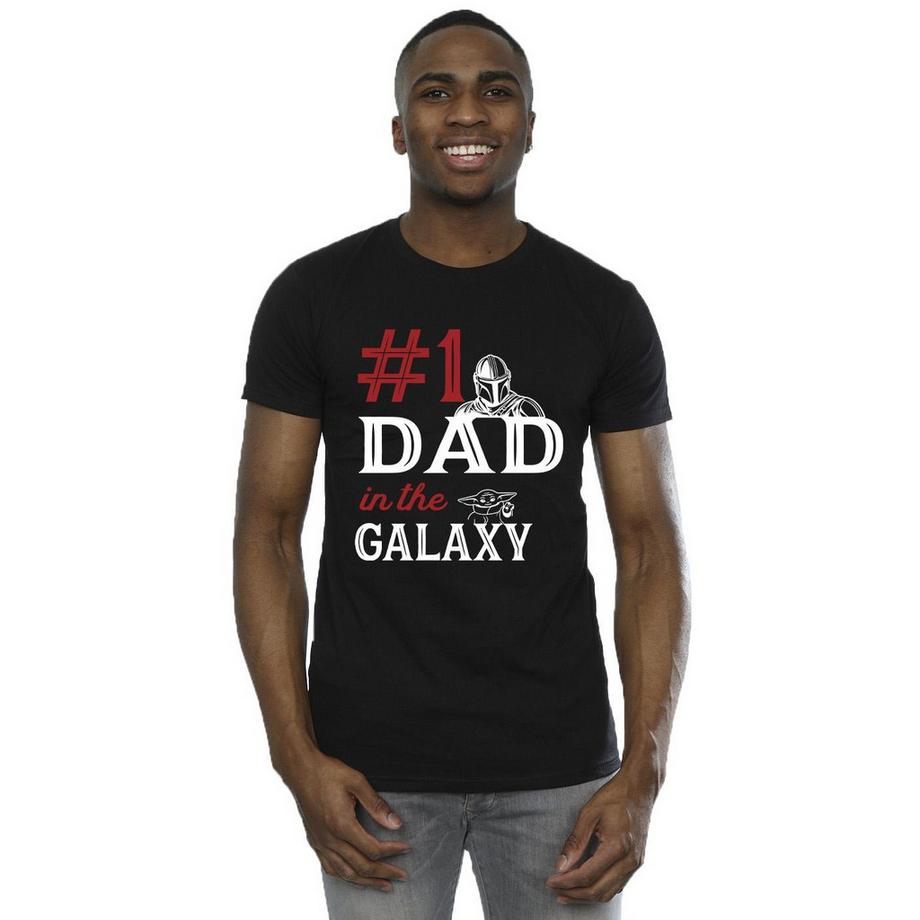 STAR WARS Mandalorian Number One Dad T-Shirt  