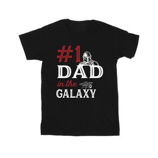 STAR WARS Mandalorian Number One Dad T-Shirt  