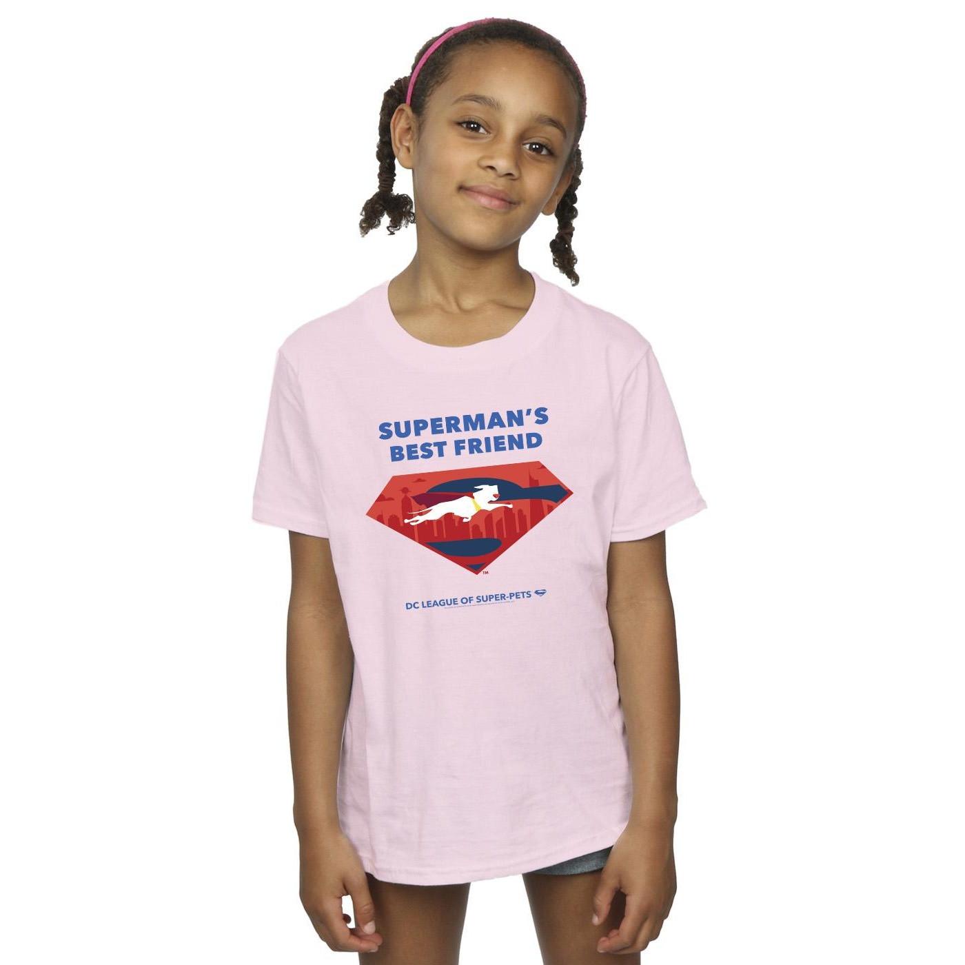 DC COMICS  Tshirt DC LEAGUE OF SUPERPETS SUPERMAN'S BEST FRIEND 