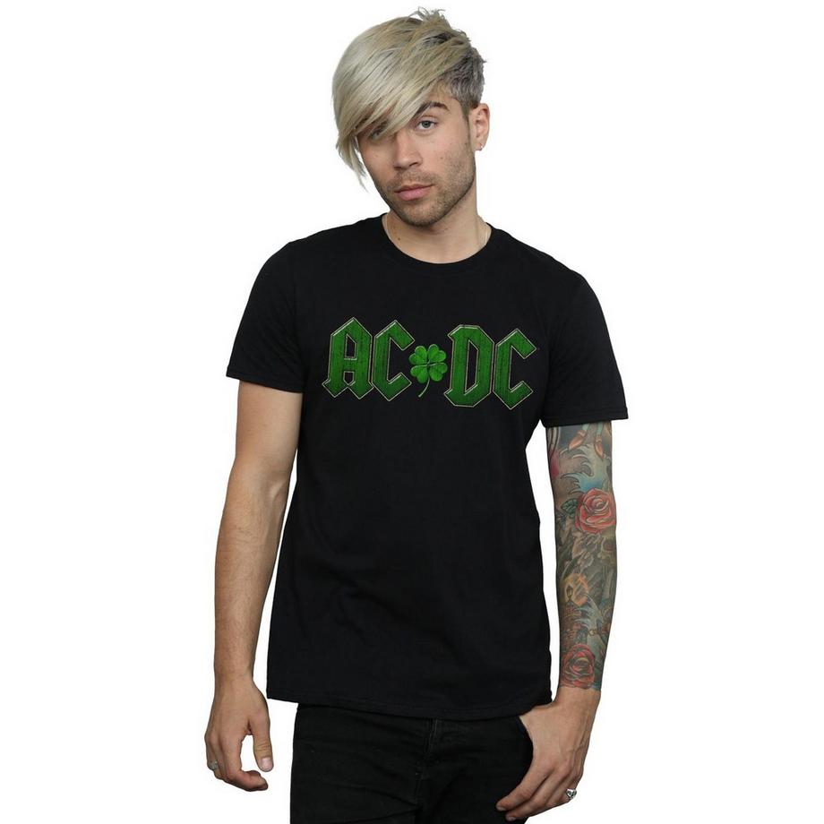 AC/DC ACDC Shamrock Logo T-Shirt  