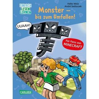 Minecraft 2: Monster – bis zum Umfallen! Heiko Wolz Copertina rigida 