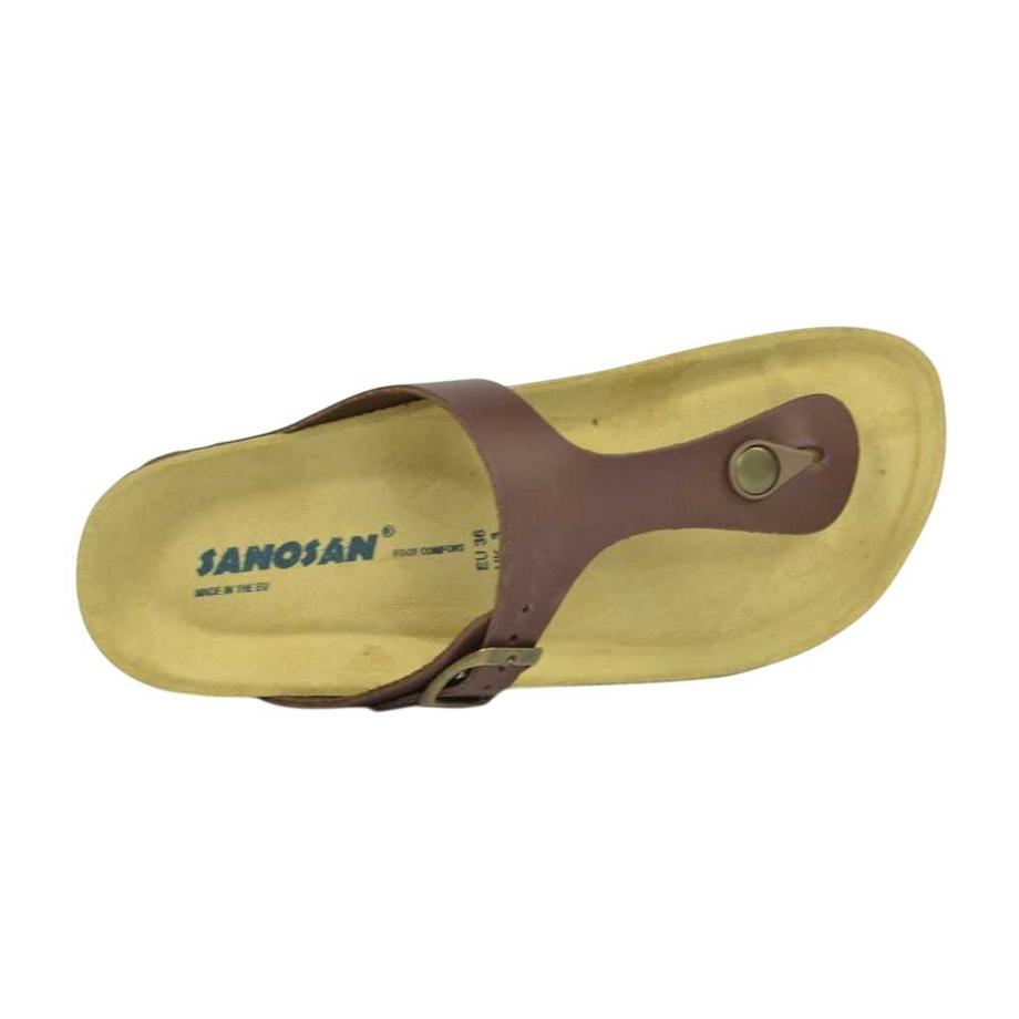 sanosan Sandali Geneve in Pelle con Linguetta  