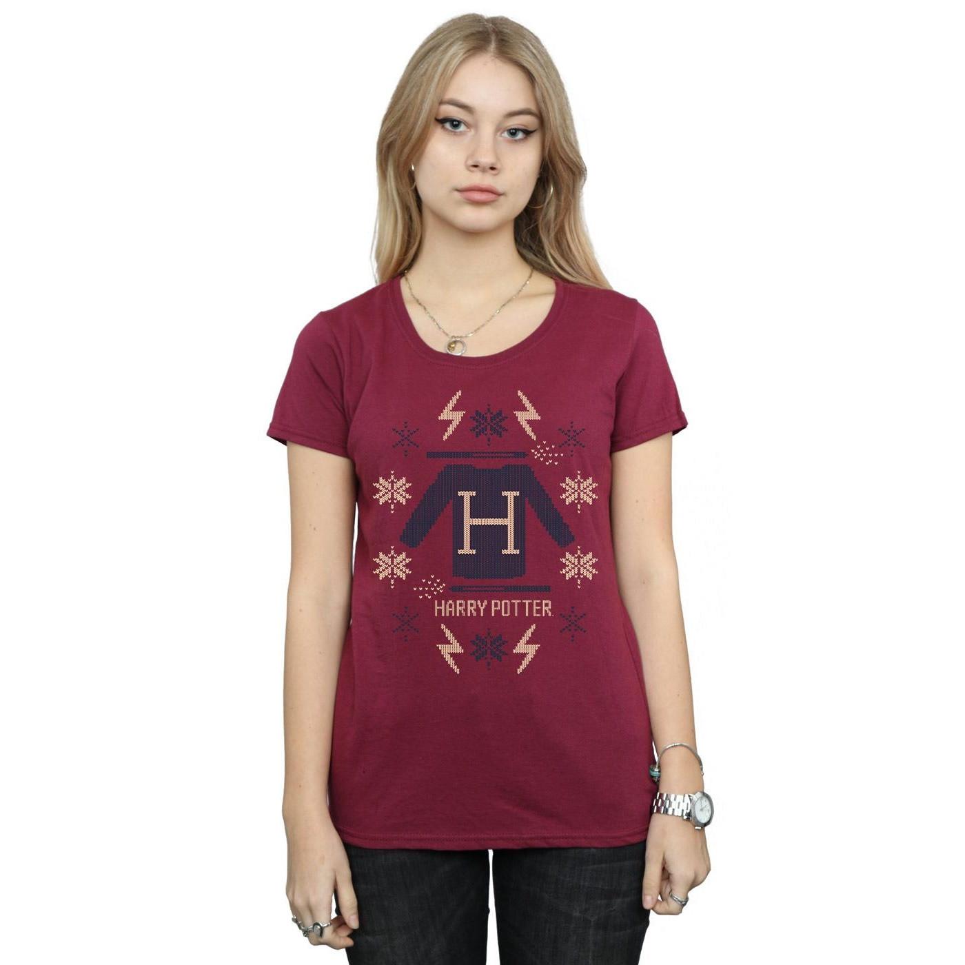 Harry Potter  Christmas Knit TShirt 