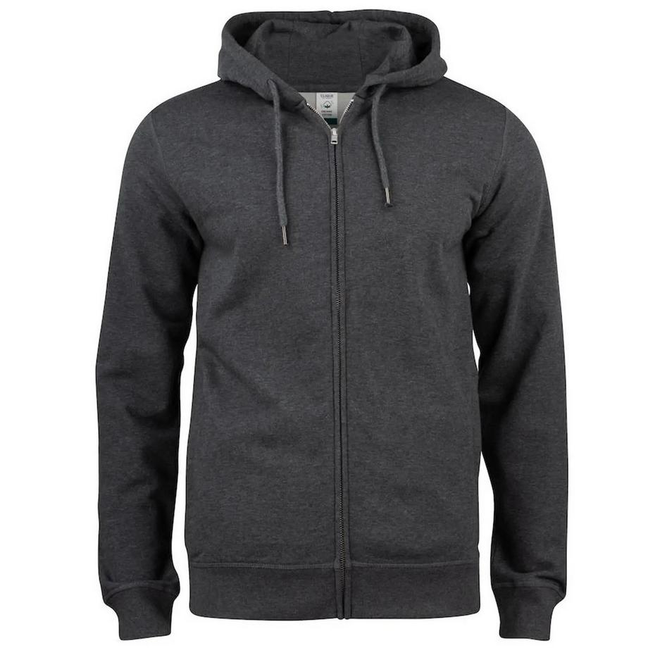 Hoodie Mit Durchgehendem Reißverschluss, Bio