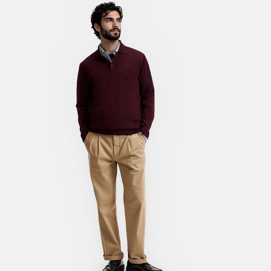 La Redoute Collections Pull col polo  