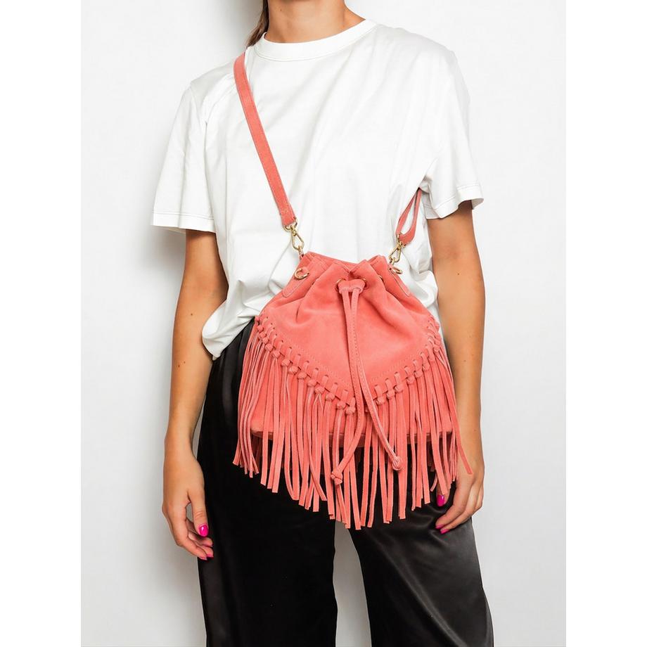 Gave Lux Sac seau avec franges  