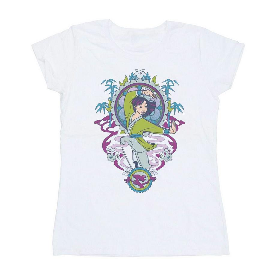 Disney Mulan T-Shirt à Imprimé Graphique  