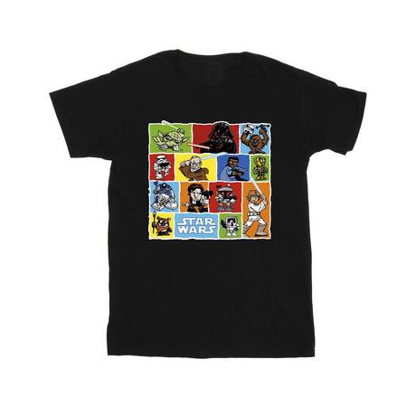 STAR WARS Star Wars Character Grid T-Shirt  