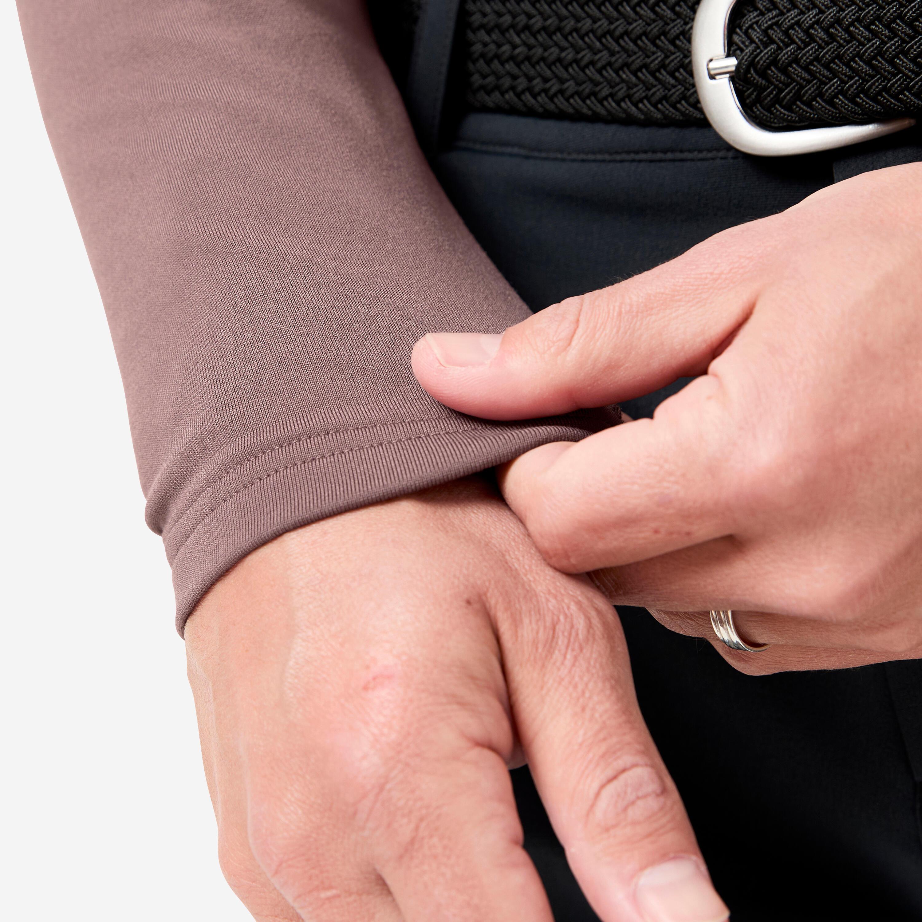 INESIS  Sous-pull thermique golf manches longues col roulé polyester 