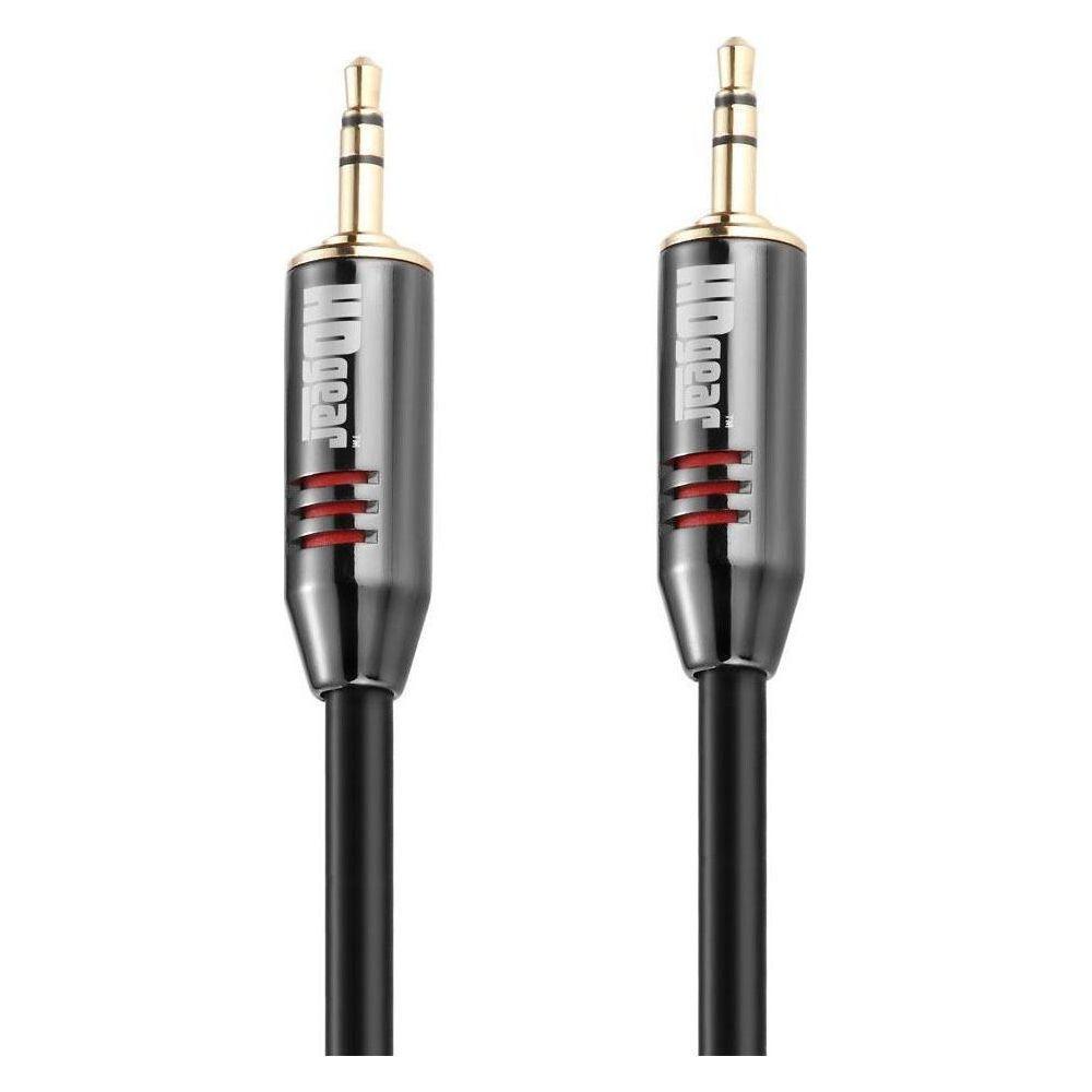 HDGear  PureLink 1m, 3.5mm - 3.5mm cavo audio Nero 