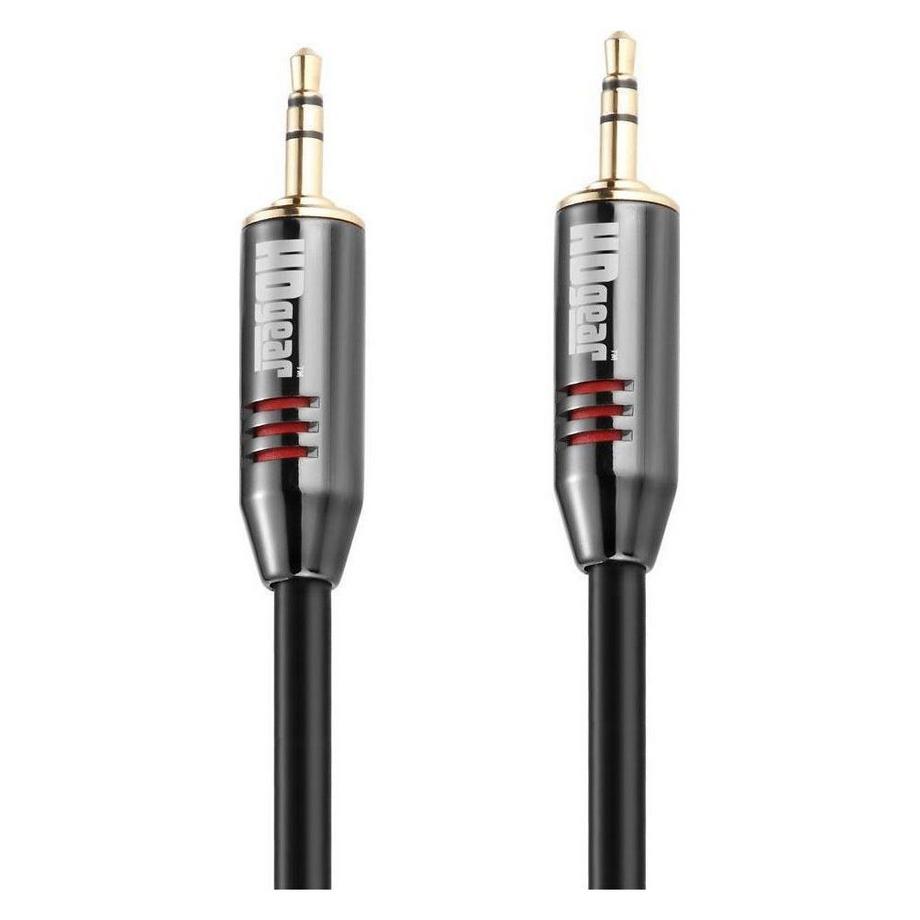 HDGear  PureLink 1m, 3.5mm - 3.5mm cavo audio Nero 