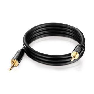 HDGear  PureLink 1m, 3.5mm - 3.5mm cavo audio Nero 