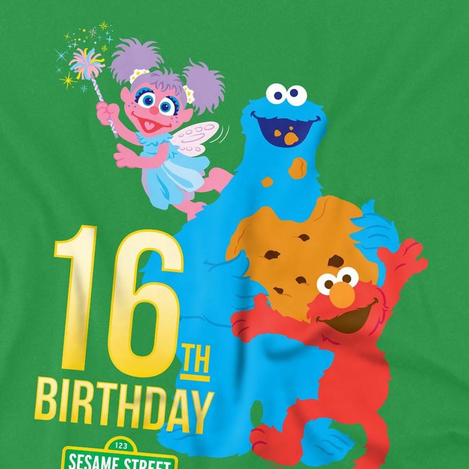 Sesame Street  T-Shirt16ème Anniversaire 