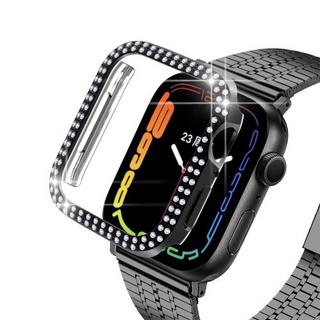 Cover-Discount  Apple Watch 45mm - Glitzer Strass Schutz Case 