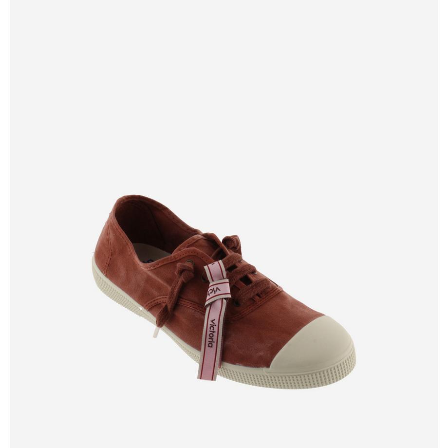 Victoria Baskets in cotone biologico riciclato con suola vulcanizzata  