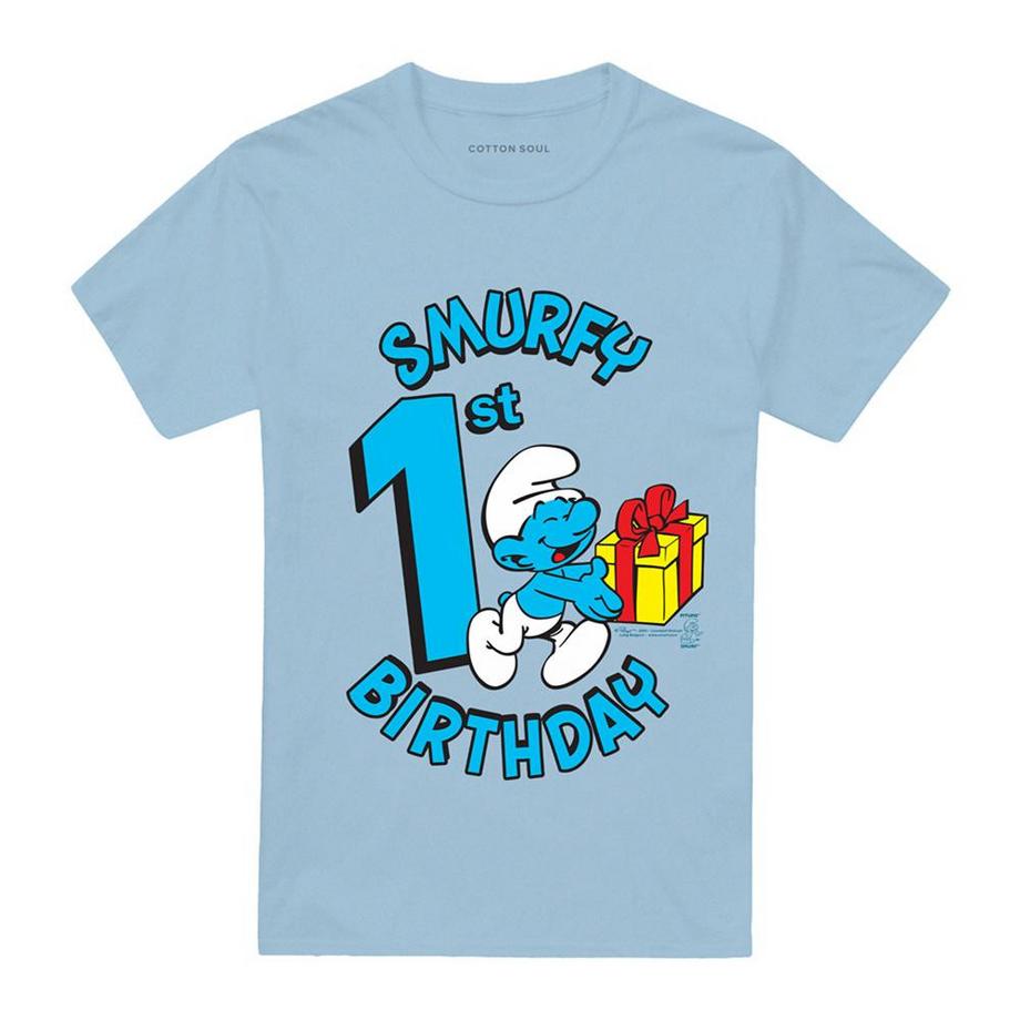 T-Shirt1er Anniversaire Smurfy