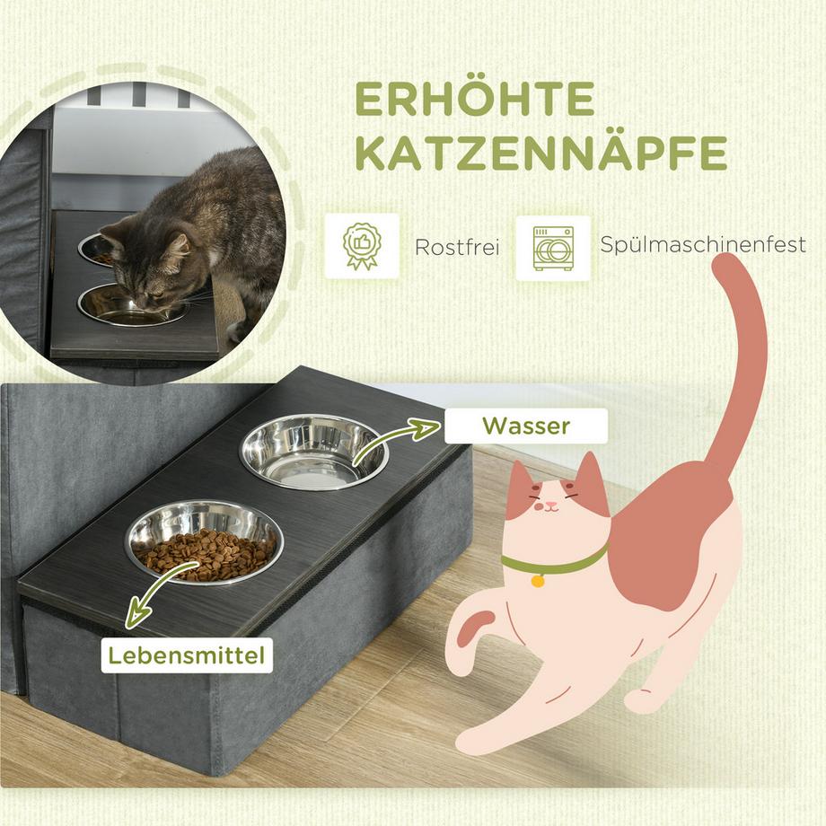 PawHut  Katzenhaus 