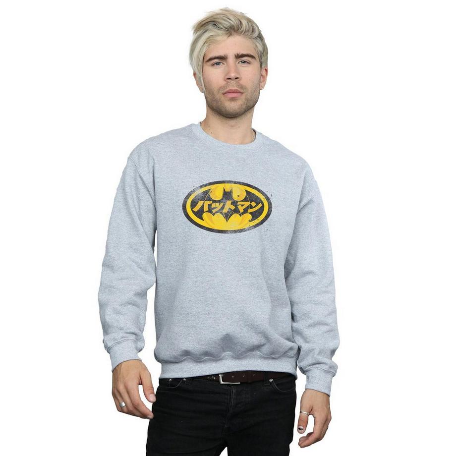 DC COMICS Batman Japanisches Logo Sweatshirt  