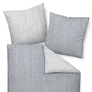 Janine Davos Linge de lit réversible en flanelle  