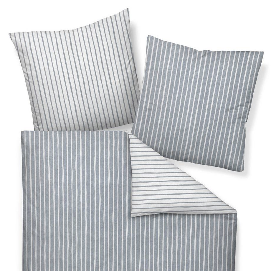 Janine Davos Biancheria da letto reversibile in flanella  