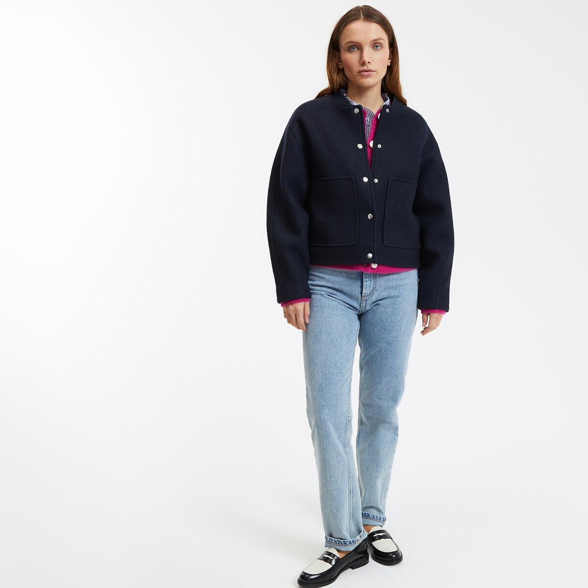 La Redoute Collections Blouson court pressionné  