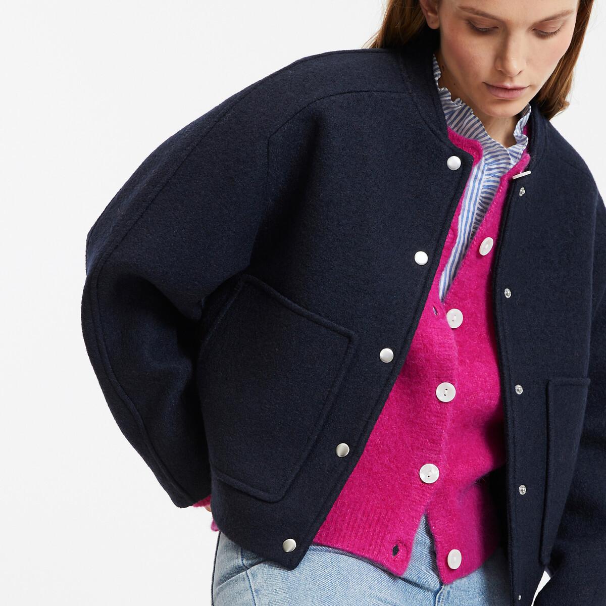 La Redoute Collections Blouson court pressionné  