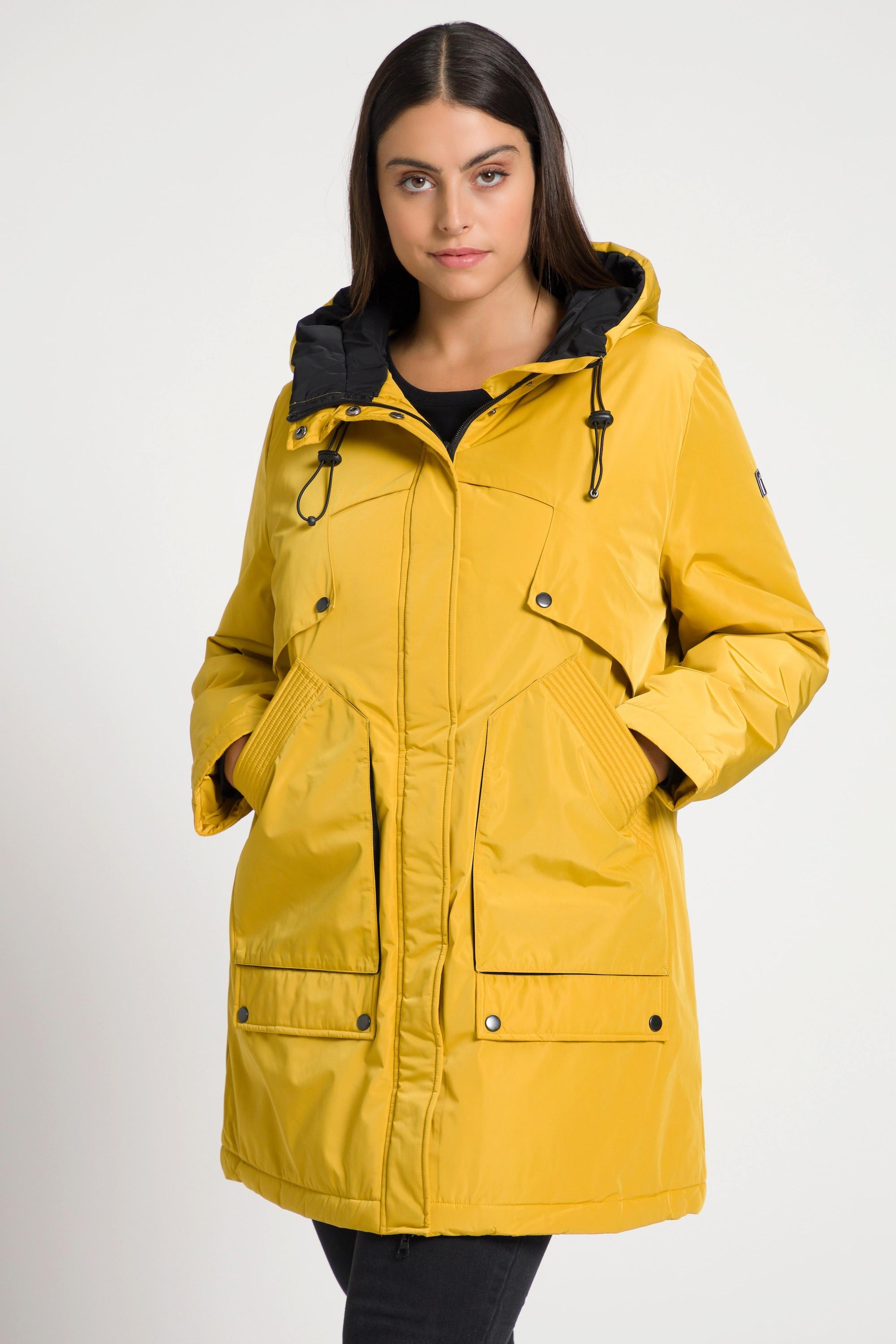 Ulla Popken  Parka technique HYPRAR, imperméable, capuche 