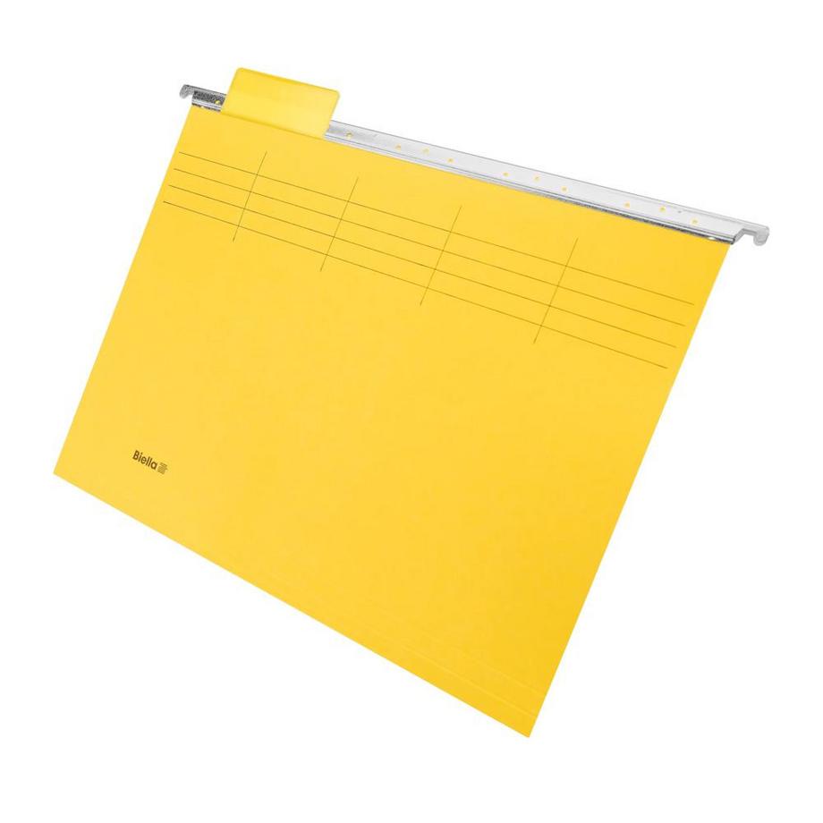 Biella  Registerhängemappen Original, A4, 25 cm, 10 Stück, inklusive Zubehör 