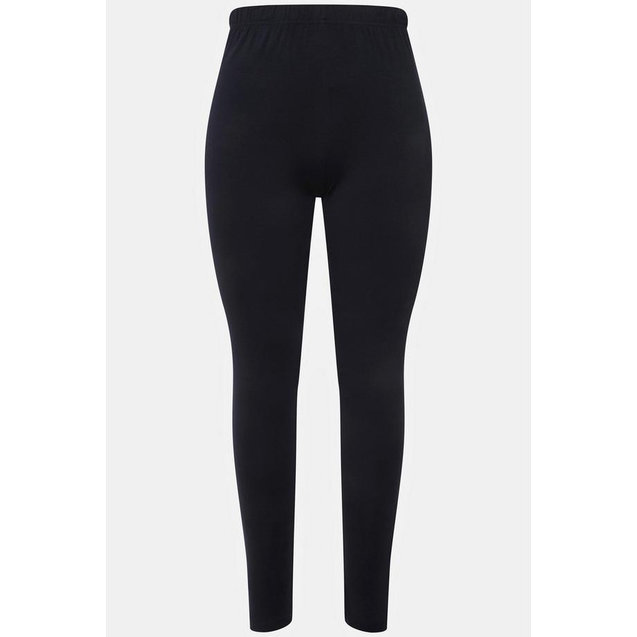 Ulla Popken Leggings Slim Cotone Vita Elastica  