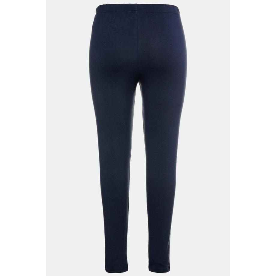 Ulla Popken Leggings Slim Cotone Vita Elastica  