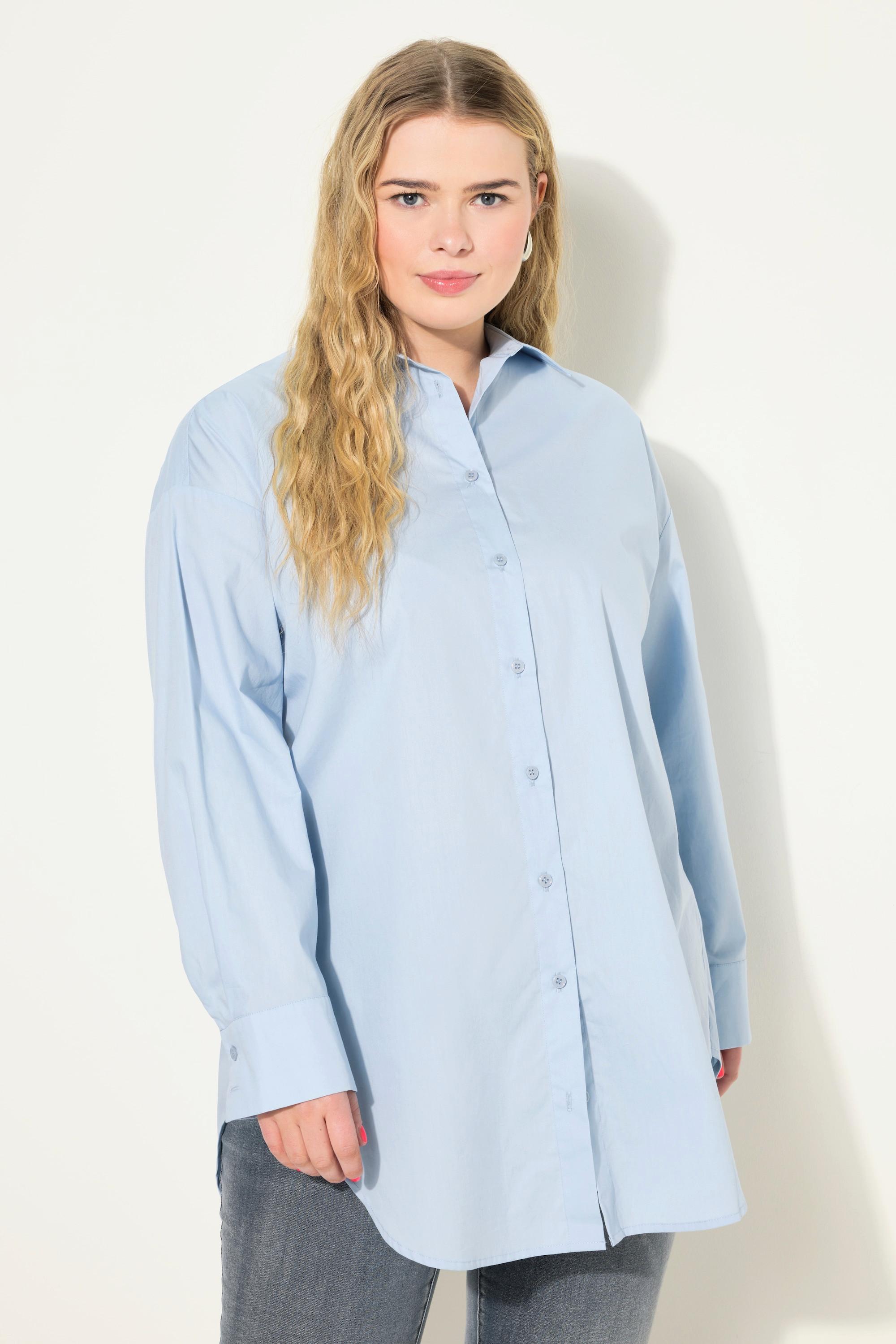 Studio Untold  Bluse, oversized, Rücken-Knopfleiste, Langarm 