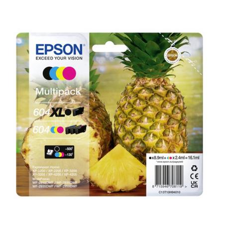 EPSON  604XL Druckerpatrone 4 Stück(e) Original Hohe (XL-) Ausbeute 