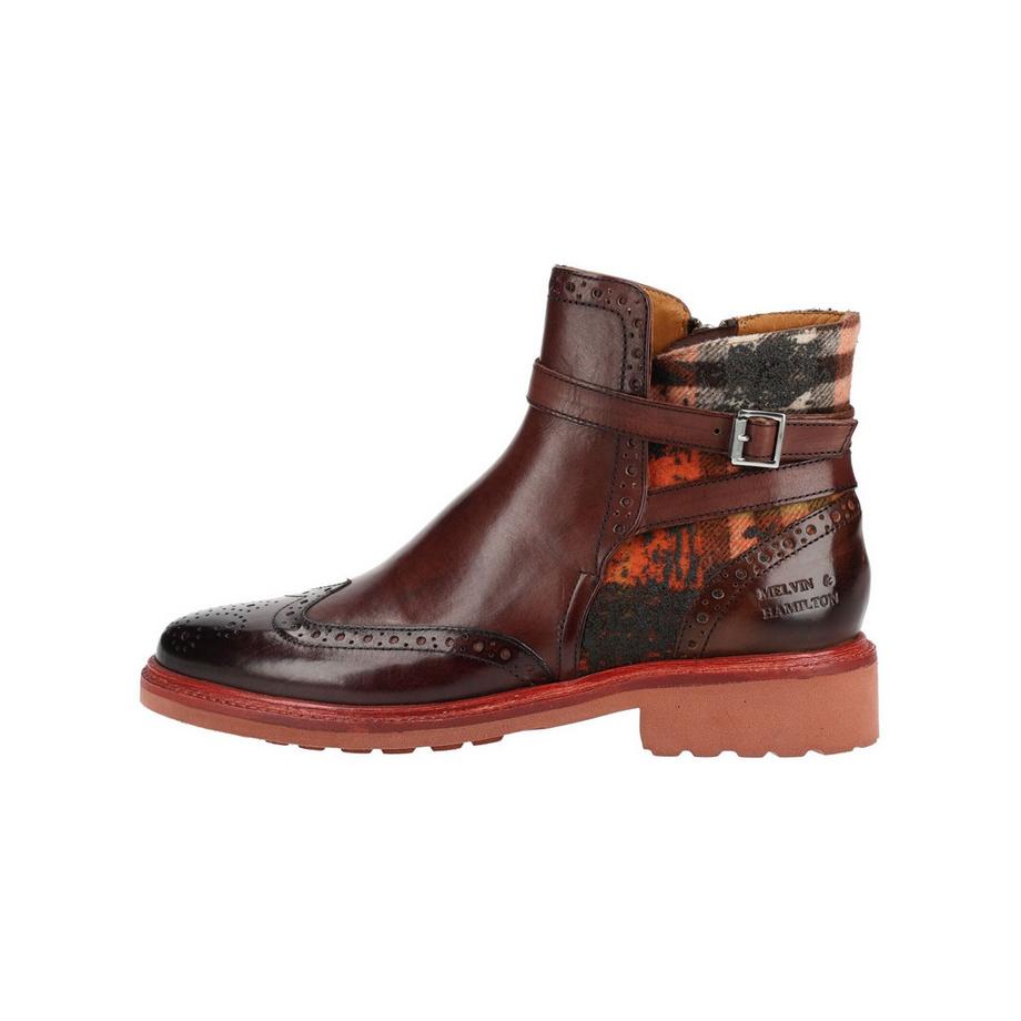 Melvin & Hamilton Stivaletto Brogue con Cinturino  