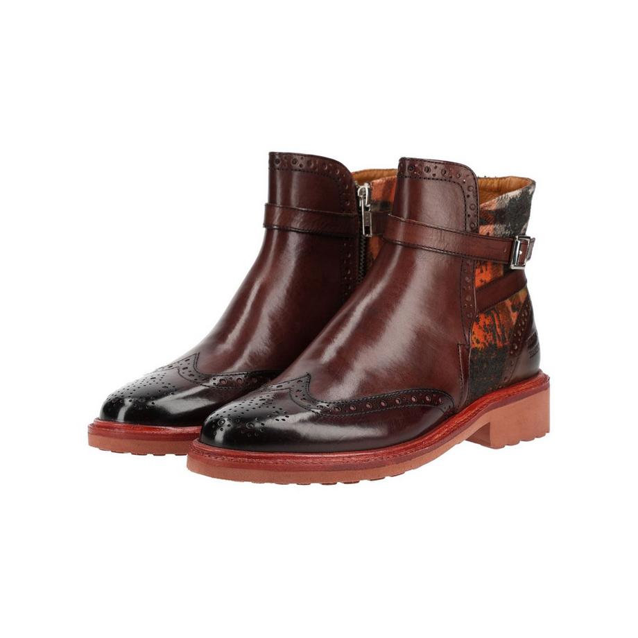 Melvin & Hamilton Stivaletto Brogue con Cinturino  